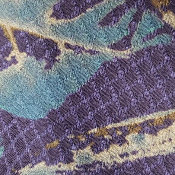 Closet London 50's silhouette sleeveless tropical print midi dress size 10 - Picture 11 of 11